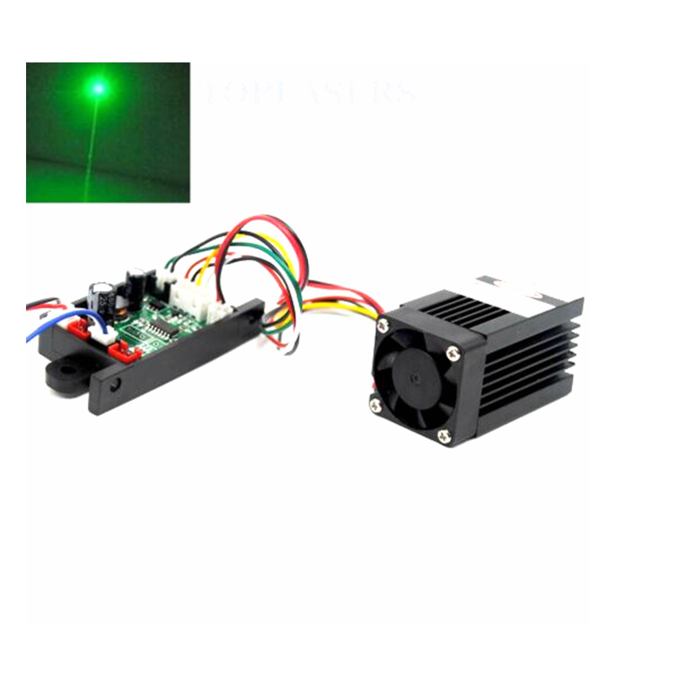 Industrial Laser Module - Industrial 532nm 80mw-100mw Green Dot Ray
