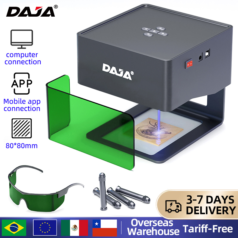 Industrial Laser Printing Machine - DAJA Laser Engraver CNC Diy DJ6