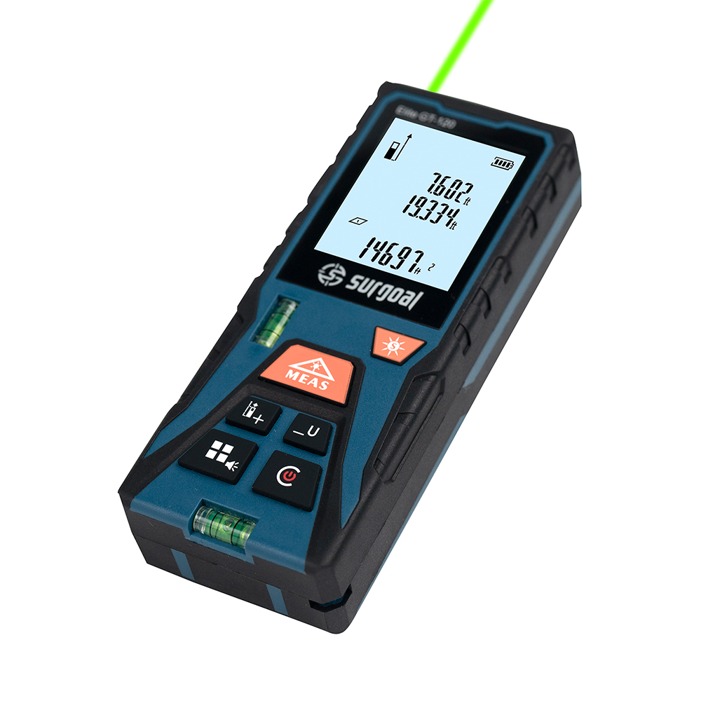 Industrial Laser Sensor - 120m Green Laser Distance Meter with