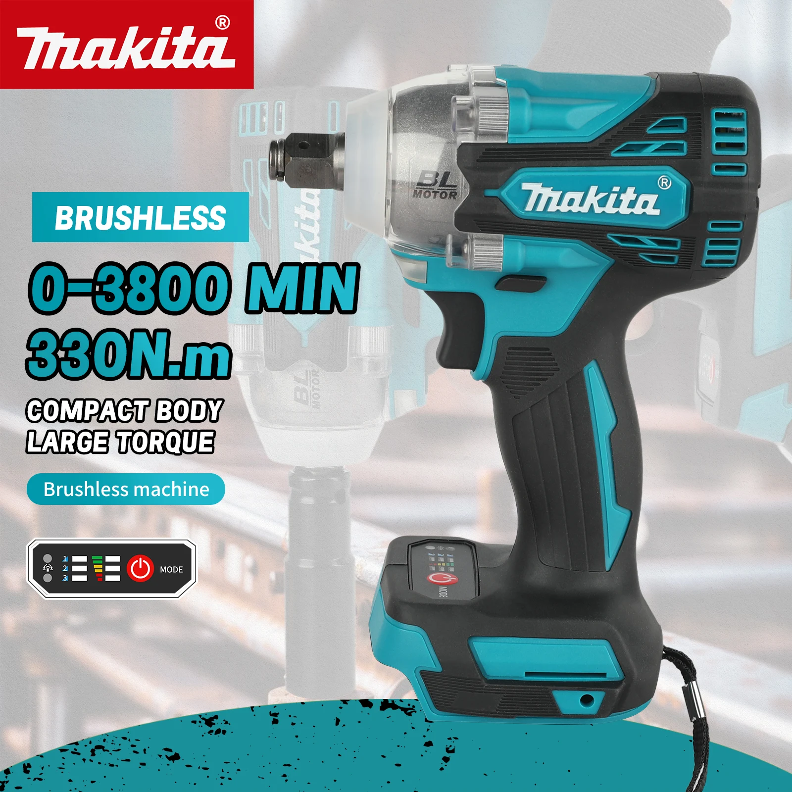 Makita DTW300 Cordless Impact  - Makita Drill Dtw300 ulasan dan harga