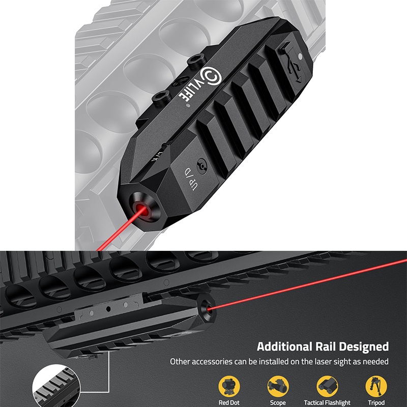 CVLIFE Low Profile Laser Sight - Industrial Laser Gun ulasan dan harga