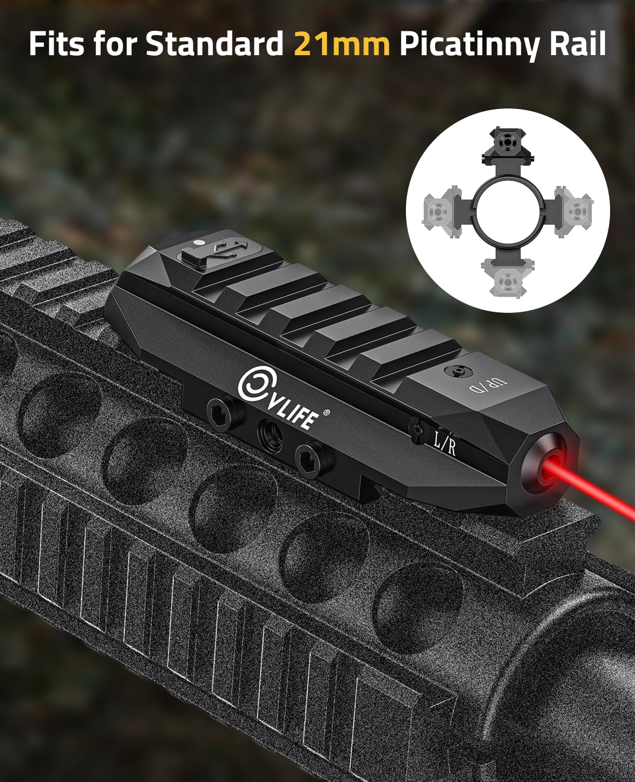CVLIFE Low Profile Laser Sight - Industrial Laser Gun ulasan dan harga