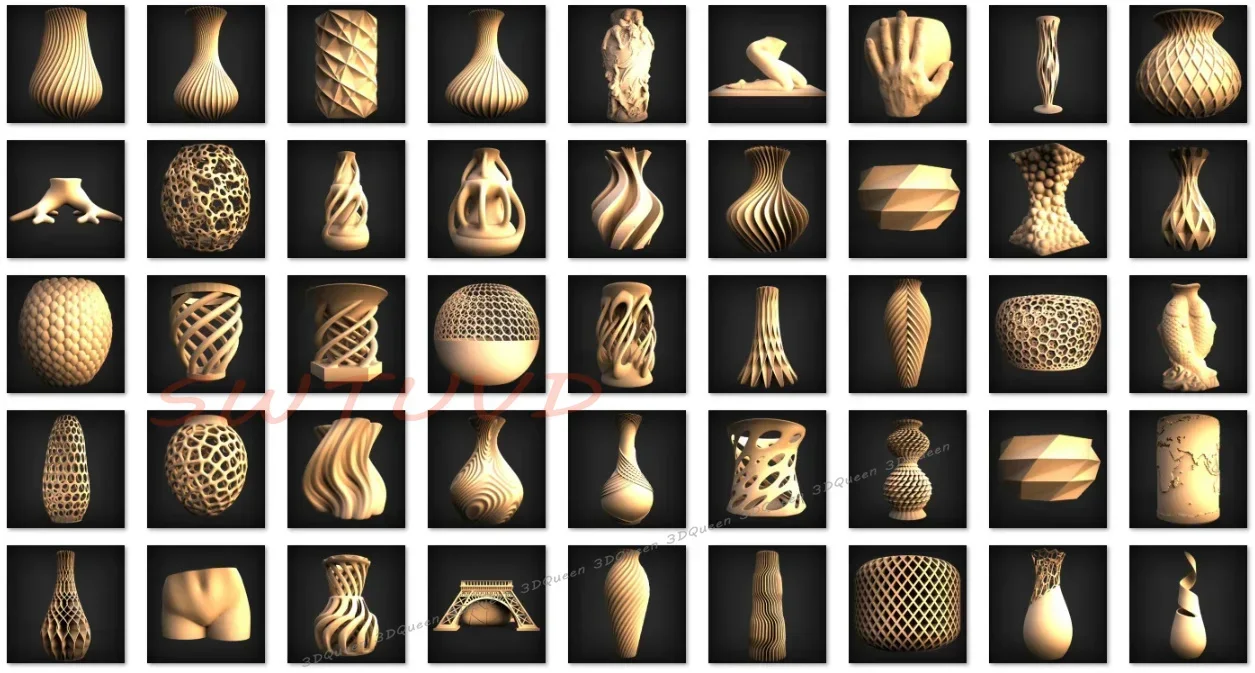 440+ Planter POT Vase STL File - Laser Engraving Software ulasan dan harga