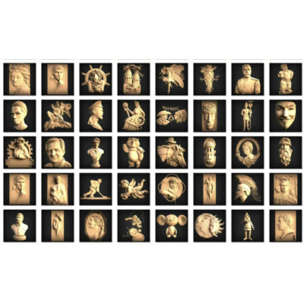 CHARACTERS COLLECTION - More T - Laser Engraving Software ulasan dan harga
