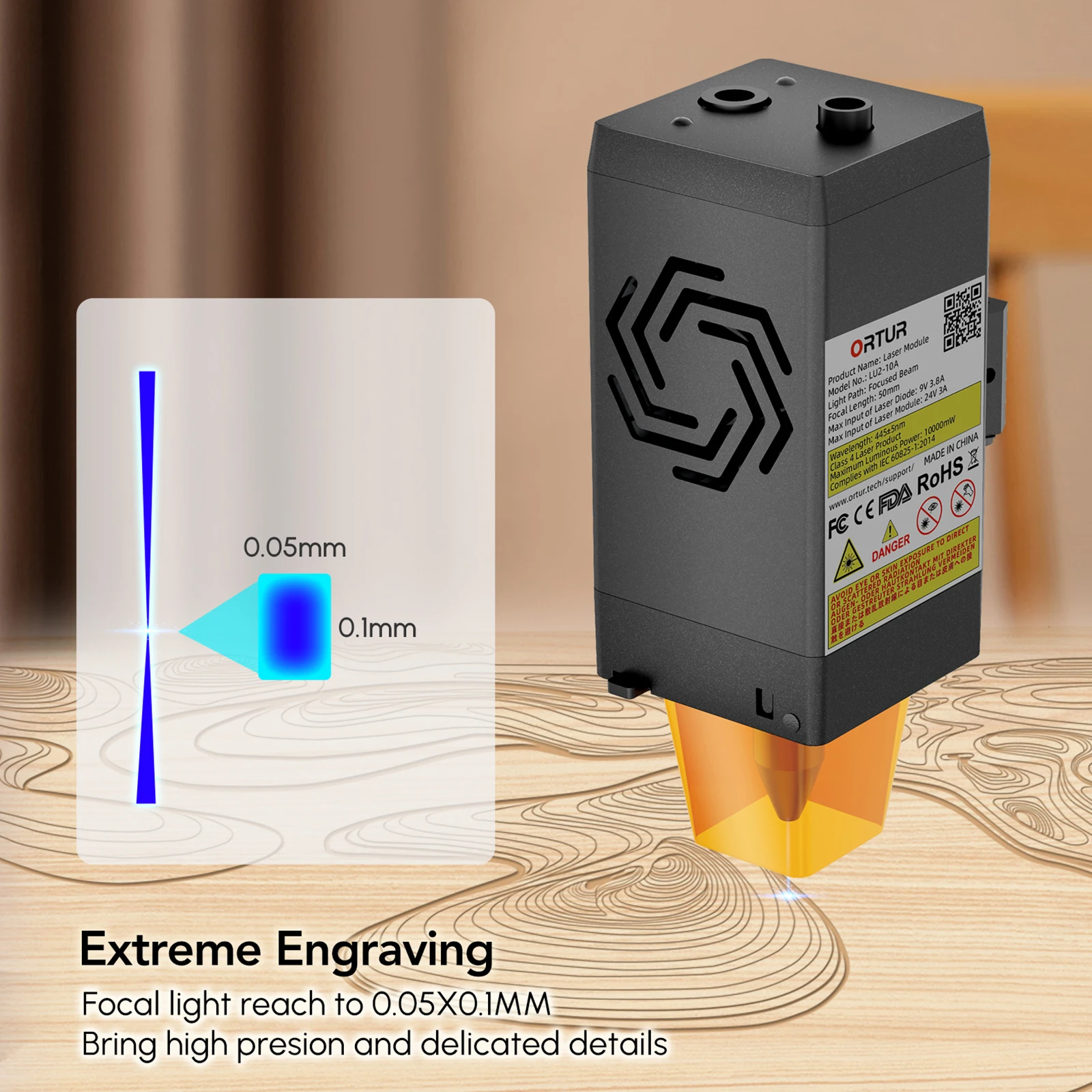 ORTUR LU2-10A 10W High Precisi - Laser Engraving Software ulasan dan harga