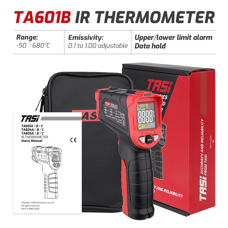 TASI TA601A TA601B TA601C Infr - Industrial Laser Temperature ulasan dan harga