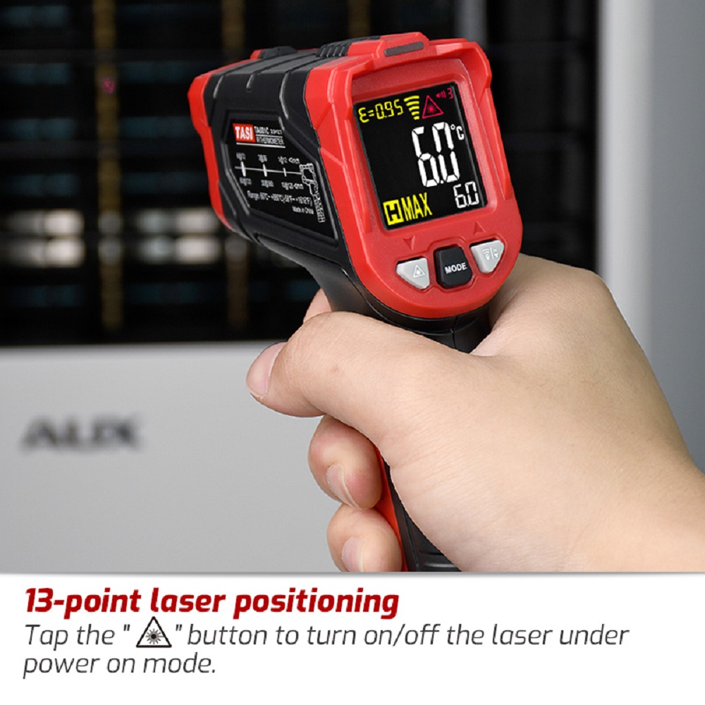 TASI TA601A TA601B TA601C Infr - Industrial Laser Temperature ulasan dan harga