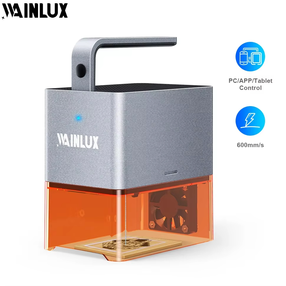 Hot WAINLUX Z4 Laser Engraver  - Industrial Laser Printing Machine ulasan dan harga