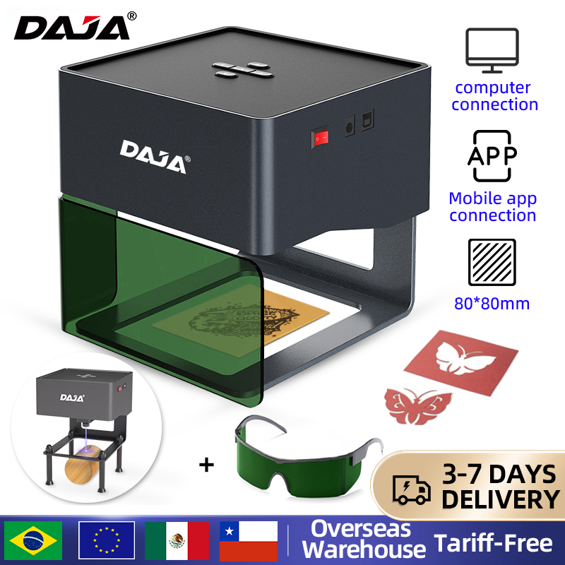 DAJA DJ6 Mini Portable Laser E - Industrial Laser Machines ulasan dan harga
